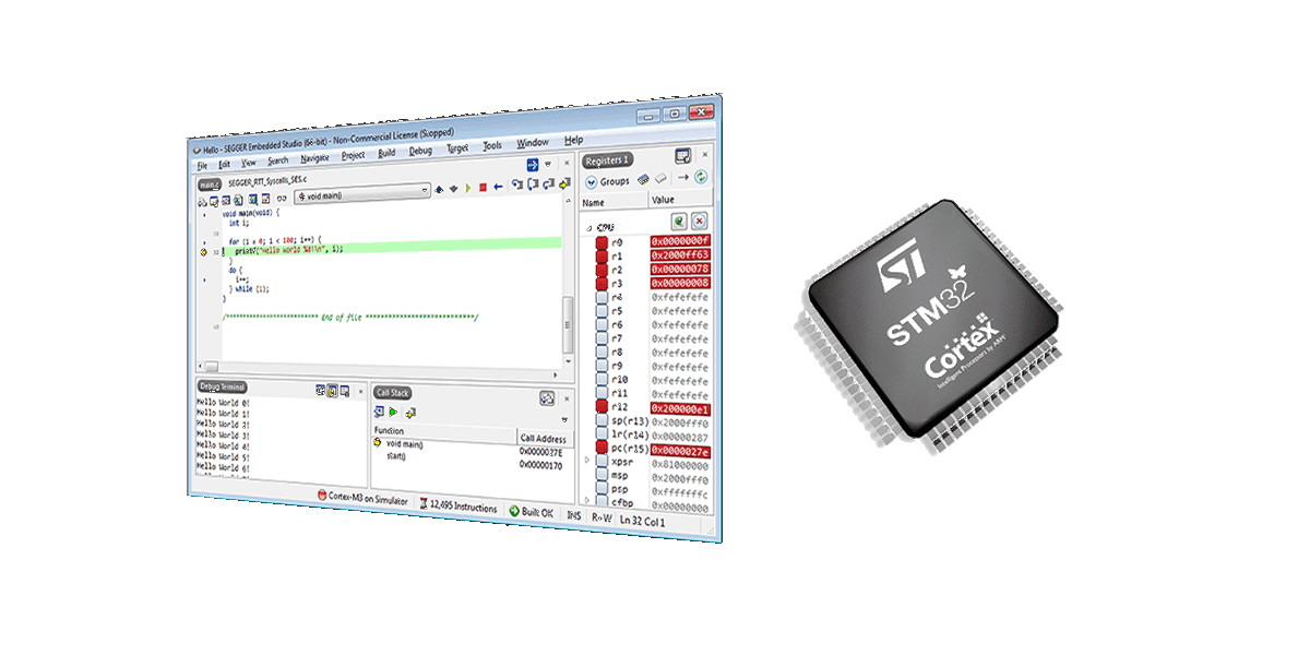 Formation Création Projet MCU ARM Cortex-M STM32