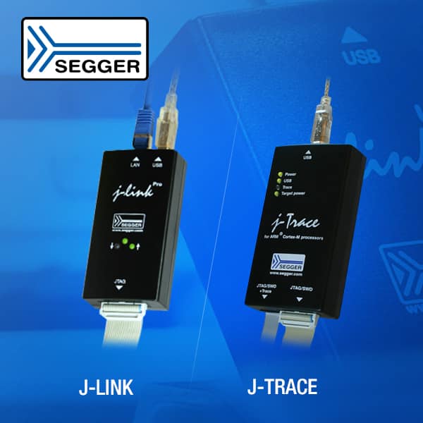 Sondes Segger J-Link, J-Trace