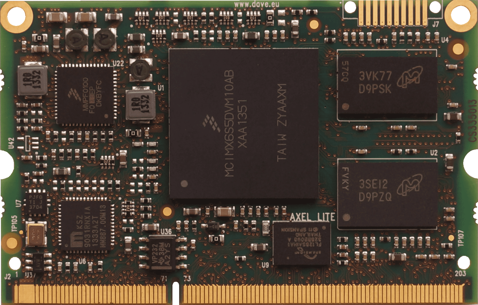 DAVE SBC LYNX NXP i.MX6UL