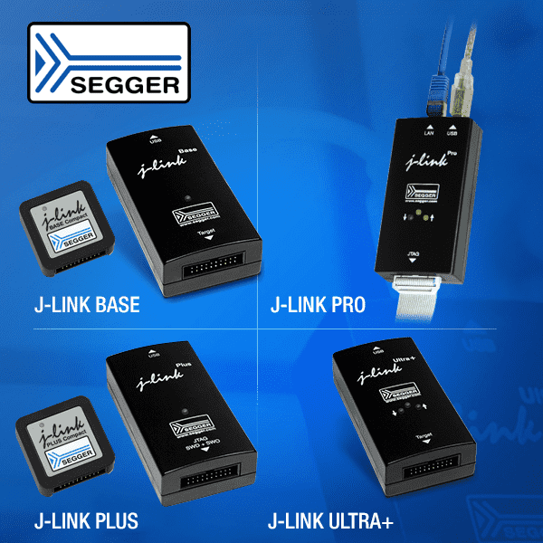 Sondes Segger J-Link